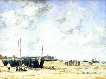 尤金 佈丹 The Beach at Berck